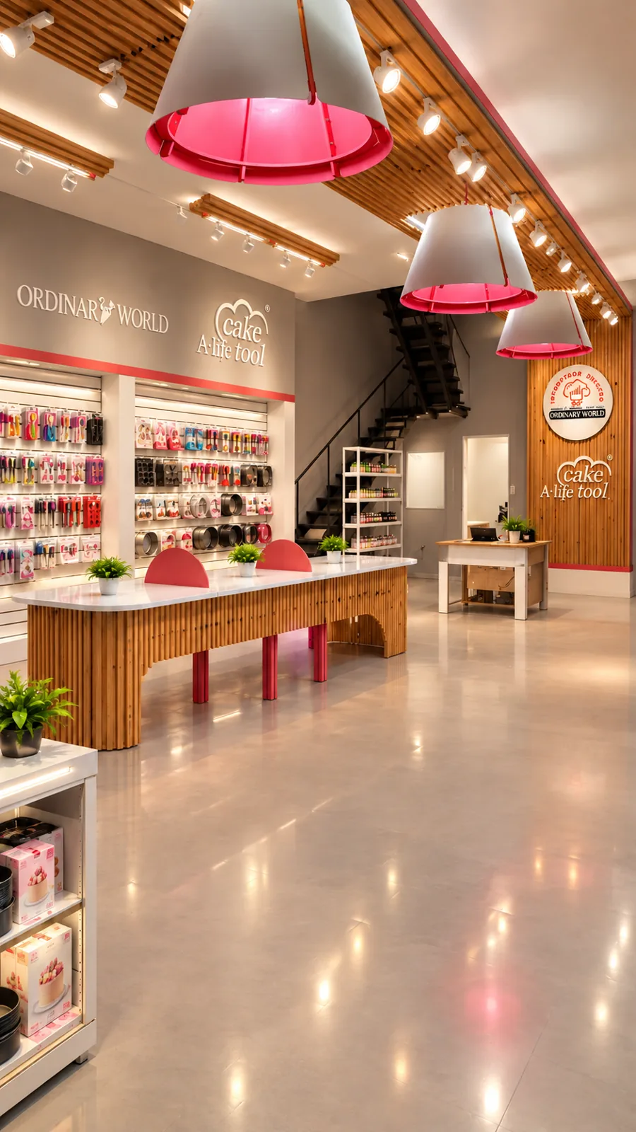 Visualización de Interior comercial